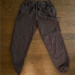 Abercrombie & Fitch Charcoal Gray Joggers